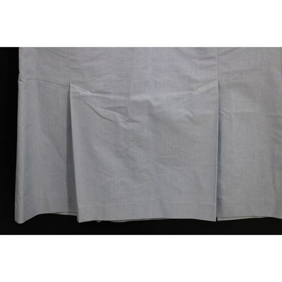 TALBOTS SIZE 4 WOMENS PENCIL SKIRTS BLUE CHAMBRAY & PINK ORANGE LOT OF 2 EUC - Picture 12 of 16